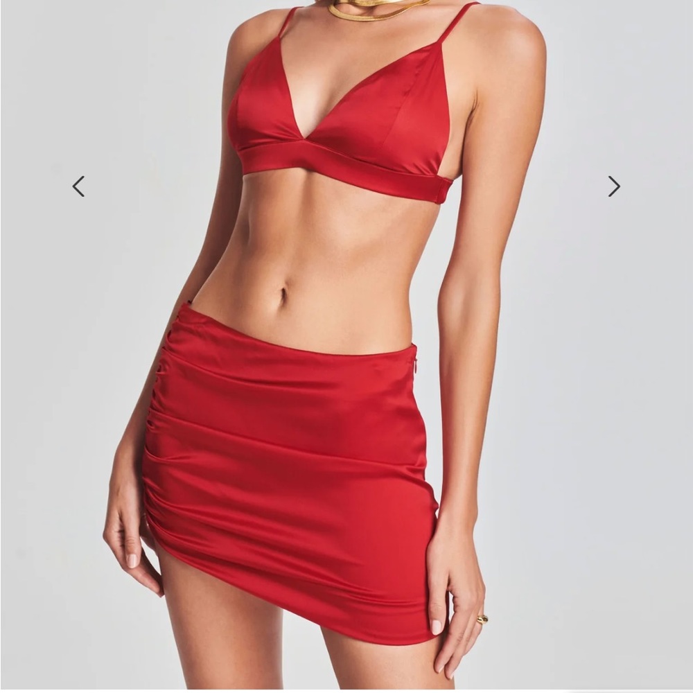SAPO SILK MINI SKIRT FROM RETROFETE